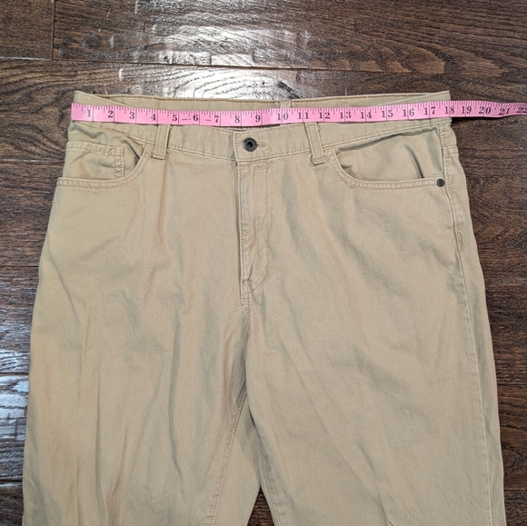 Timberland Khaki Pants Straight Fit Sz W 36 L 30 - Picture 6 of 8